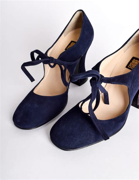 blue shoes size 10 women.